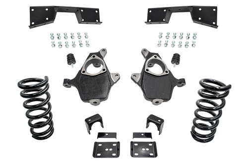 2001 - 2006 Silverado / Sierra 1500 (V6)  3" / 6" Spindle Coil Drop Kit + Notch