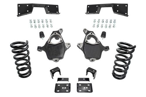 2001 - 2006 Silverado / Sierra 1500 (V8)  3" / 6" Spindle Coil Drop Kit + Notch
