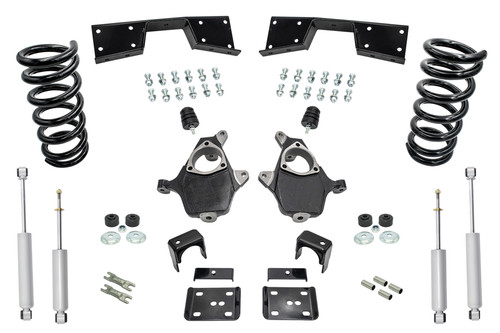 1999 - 00 Chevrolet Silverado GMC Sierra V8 4" / 6" Lower Drop + SHOCKS +C-NOTCH