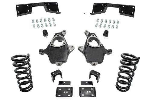 99 - 00 Silverado / Sierra 1500 (V8)  4" / 6" Coil Drop Kit + C-Notch