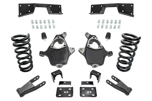 01 - 06 Silverado / Sierra 1500 (V6)  4" / 7" Coil Drop Kit + C-Notch