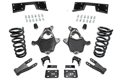 99 - 00 Silverado / Sierra 1500 (V8)  4" / 7" Coil Drop Kit + C-Notch