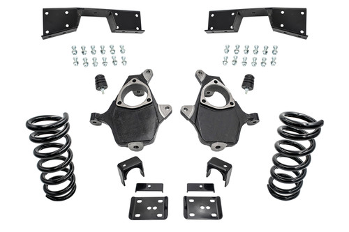 01 - 06 Silverado / Sierra 1500 (V6)  5" / 6" Coil Drop Kit + C-Notch