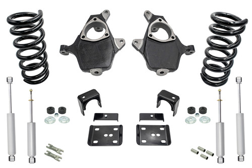 99 - 06 Silverado / Sierra 1500 (V6)  5" / 6" Drop Kit + Shocks