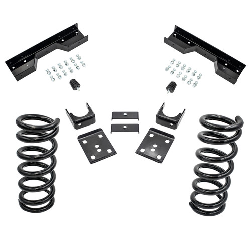 1988 - 1998 Chevrolet GMC C1500 V8 3" front / 6" rear Drop Lowering Kit 3/6 + NOTCH
