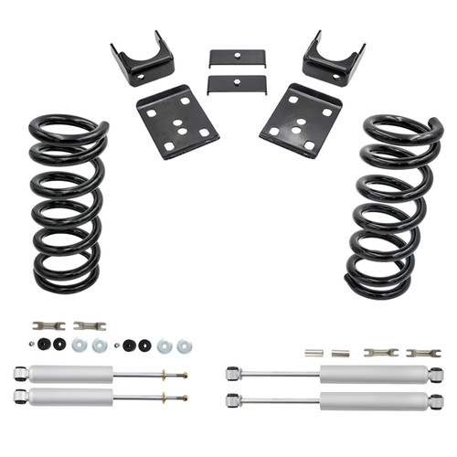 88 - 98 C1500 3" / 6" Coil Drop Kit + Shocks (V6)