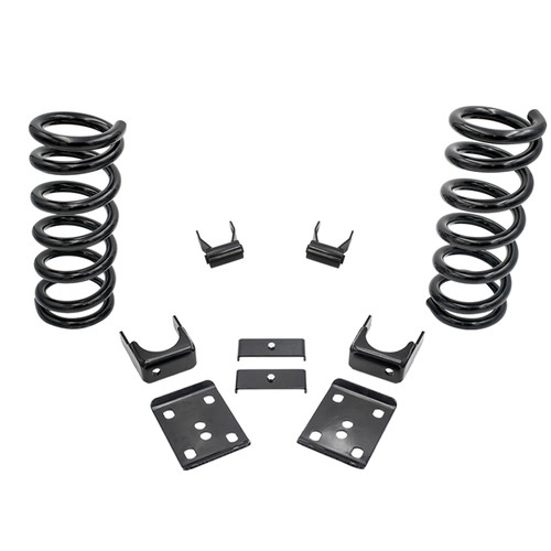 2/5 Coil Drop Lowering Kit FOR 88-91 Chevy GMC C1500 Std Cab 2WD V6
