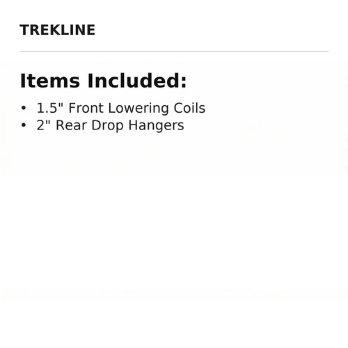 Items Included: