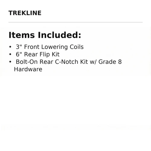 Items Included: