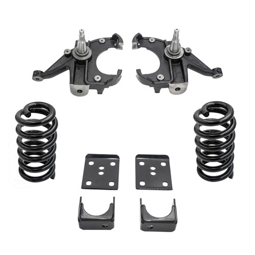 5/6 Spindle Drop Lowering Kit FOR 73-87 Chevy GMC C10 C15 1" Rotors 2WD