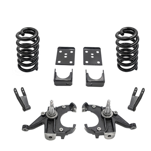 5/7-8 Spindle Drop Lowering Kit FOR 73-87 Chevy GMC C10 C15 1" Rotors 2WD