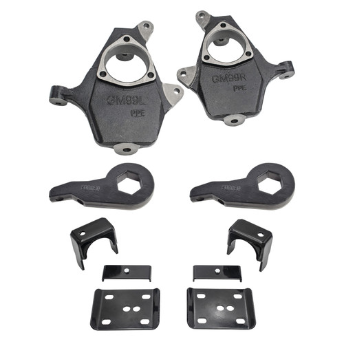 4"/6" Drop Lowering Kit FOR 99-06 Chevy Chevrolet Silverado GMC Sierra 1500 4WD