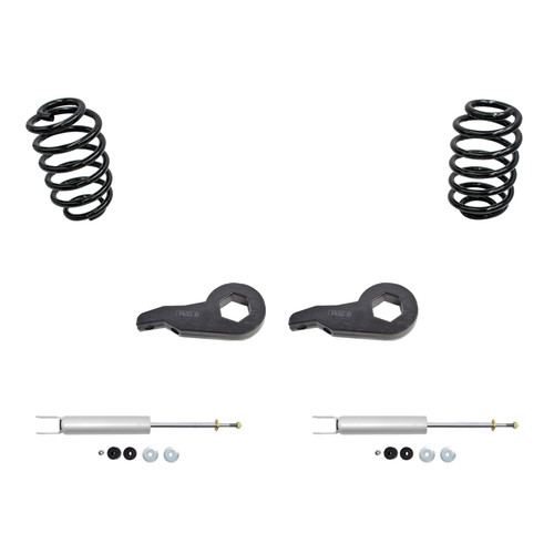 2"-3"/4" 00-06 GM SUV Drop Kit - Torsion Keys | Front Shocks