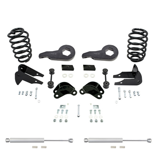2"-3"/5" 00-06 GM SUV Drop Kit - Torsion Keys | RearK+Ext+Rear Shocks