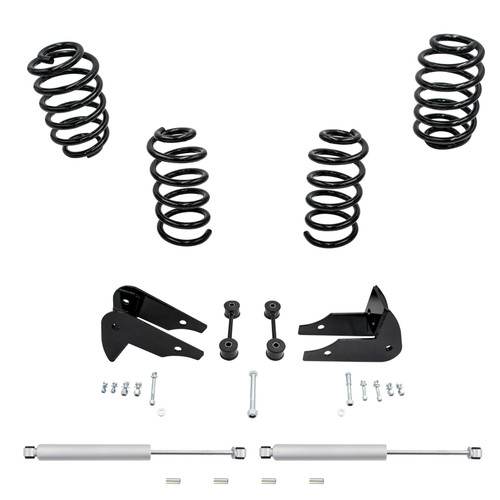 3/5 07-14 GM SUV Coil Drop Kit + Rear Shocks