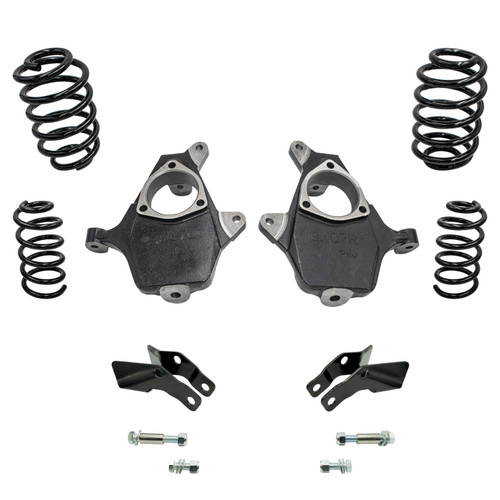 4/4 07-14 GM SUV Spindle + Coil Drop Kit + Extenders