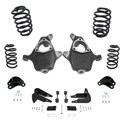 4/5 07-14 GM SUV Spindle + Coil Drop Kit + Extenders