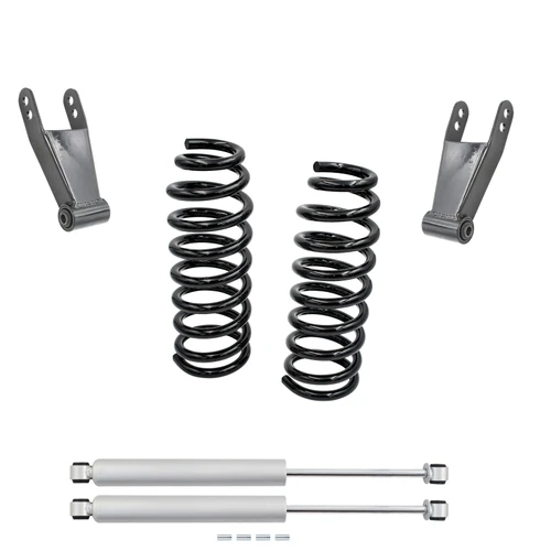 2/1-2 Lowering Kit for 2015-2020 Ford F-150 V6 2WD - Coils + Rear Shocks