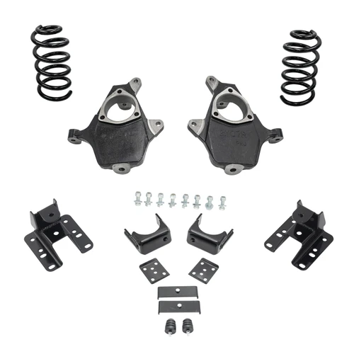 2007-2013 Silverado / Sierra 1500 V8 4/5-6 Lowering Kit - Spindles + Coils
