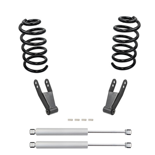 2014-2016 Silverado / Sierra 1500 V8 2/1-2 Lowering Kit - Coils + Rear Shocks