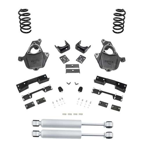 Trekline 2014-2018 Silverado/Sierra 1500 V6 4/7 Spindle/Coil Kit Shocks C-Notch
