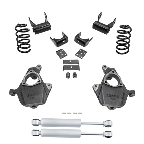 Trekline 2014-2018 Silverado/Sierra 1500 V8 5/6 Spindle/Coil Kit Shocks; 2019 LD/Limited DC 5.3L V8