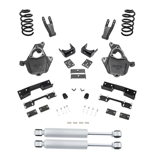 Trekline 2014-2018 Silverado/Sierra 1500 V6 5/8-9 Spindle/Coil Kit Shocks C-Notch