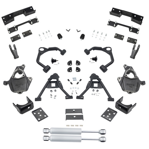 Trekline 2014-2018 Silverado/Sierra 1500 6/8-9 Spindle/Arms Kit Shocks C-Notch; 2019 LD/Limited DC 5