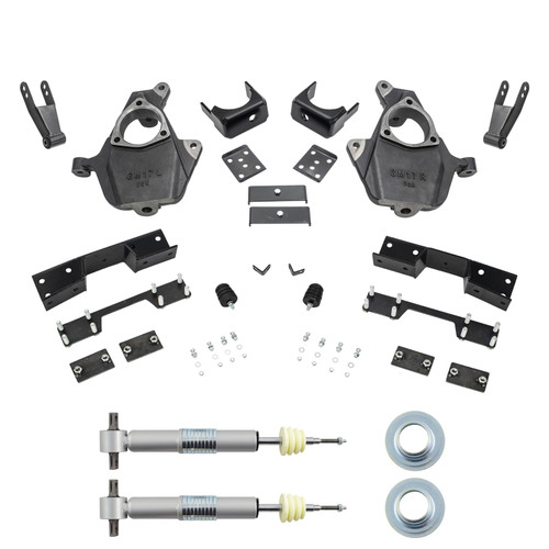 Trekline 2014-2018 Silverado/Sierra 1500 2.5-4/8-9 Spindle/Strut Kit C-Notch; 2019 LD/Limited DC 5.3