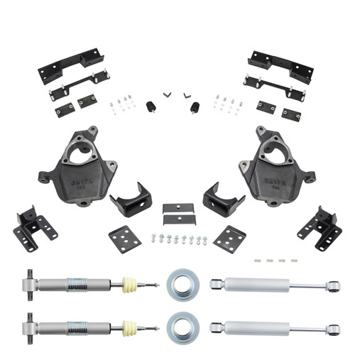 Trekline 2014-2018 Silverado/Sierra 1500 2.5-4/5-6 Spindle/Strut Kit Shocks C-Notch; 2019 LD/Limited