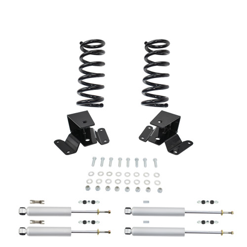 Trekline 2/2 Coils Lowering Kit for 1997-2003 Ford F-150 2WD V6 + Shocks