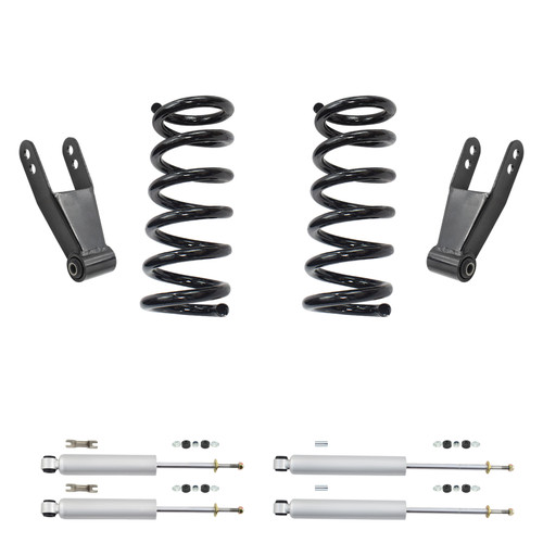 Trekline 2/2 Coils Lowering Kit for 1997-2003 Ford F-150 2WD V8 + Shocks