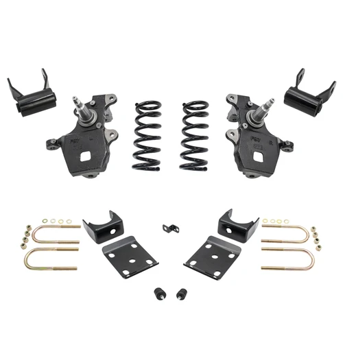 Trekline 3/5 Spindles & Coils Lowering Kit for 1997-2003 Ford F-150 2WD V6