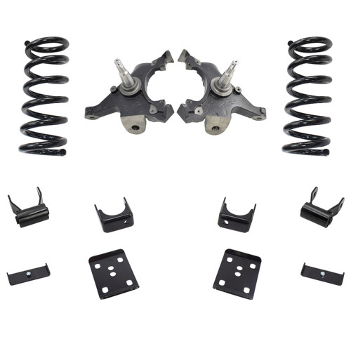 Trekline 4/5 Spindle + Coil Drop Kit — Tahoe 95-99 / Yukon 95-97 2-Door 2WD V8