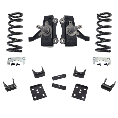 Trekline 4/5 NTW Spindle + Coil Drop Kit — Tahoe 95-99 / Yukon 95-97 2-Door 2WD V8