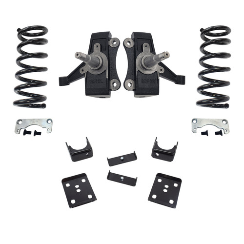 Trekline 4/6 NTW Spindle + Coil Drop Kit — Tahoe 95-99 / Yukon 95-97 2-Door 2WD V8