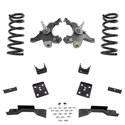 Trekline 5/6 Spindle + Coil Drop Kit — Tahoe 95-99 / Yukon 95-97 2-Door 2WD V8 + C-Notch