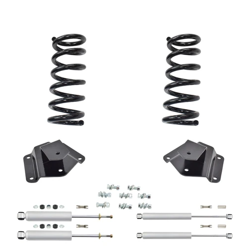 Trekline 1/2 Drop coils Drop Kit — 95-99 Tahoe Yukon 4-Door 2WD V8 + Shocks