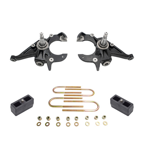 2/3 Spindles Lowering Kit for 1983–1997 Chevy Blazer GMC Jimmy 2WD I4/V6