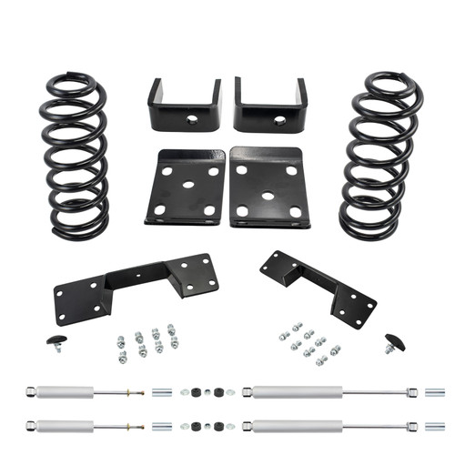 2/5 Lowering Kit for 1994-1997 Mazda B3000 / B4000 2WD V6 - Coils / Flip Kit / Shocks / C-Notch