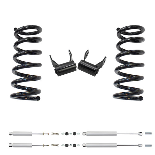 2/2 Lowering Kit for 1998-2009 Mazda B-Series 2WD SPR 2/A/C/J - Coils / Shackles / Shocks