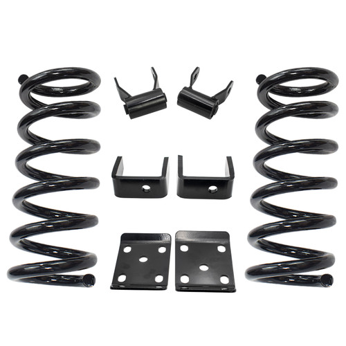 3/6 Lowering Kit for 1998-2009 Mazda B-Series 2WD SPR 3 - Coils / Flip Kit / Shackles