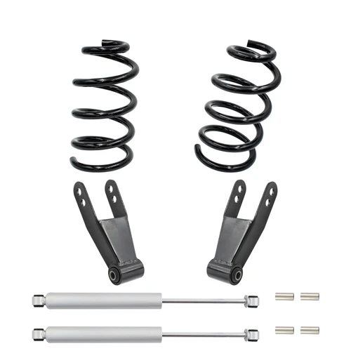 1/2 Lowering Kit for 2019-2026 Chevrolet Silverado / GMC Sierra 1500 2WD V8 - Coils with Rear Shocks