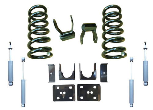 3/5 Drop Coil Lowering Kit and Drop Shocks for Chevrolet GMC C1500