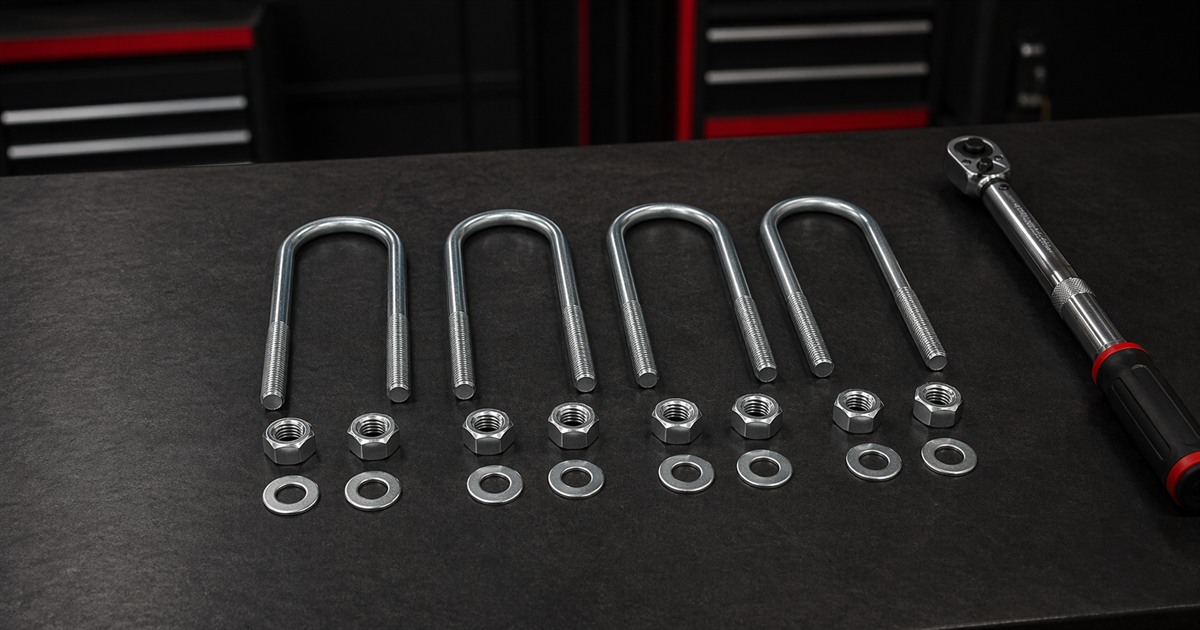 Grade 8 U-Bolt Torque Specs (Plated) | Suspension Torque Guide