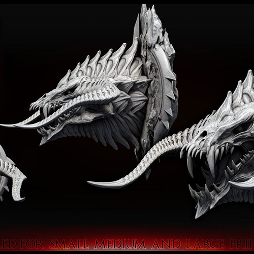 Black Dragon Head