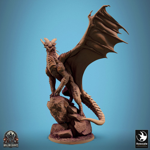 Copper Dragon Standing 1