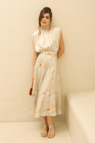 Midikleid mit Print 54317301-6
