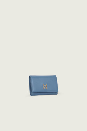 Blaue Ledergeldbörse 6517261-5