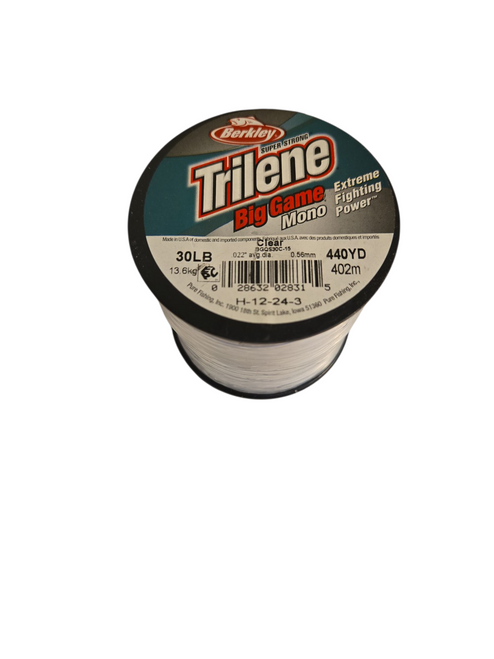 TRILENE BIG GAME MONO 30LB 440 YD TRILENE BIG GAME MONO 30LB 440 YD